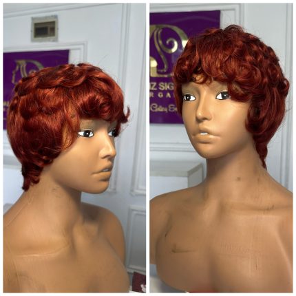 Chioma curls burgundy